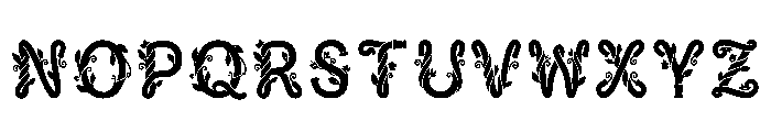 Neely Regular Font LOWERCASE