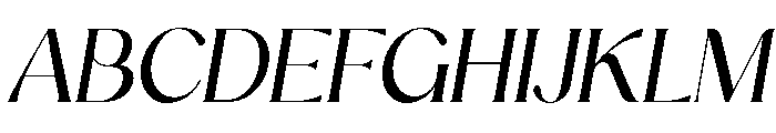 Nefago Font UPPERCASE
