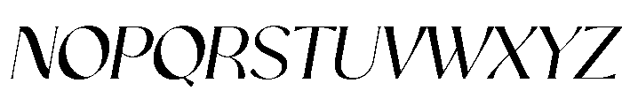 Nefago Font UPPERCASE