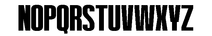 Negial Regular Font UPPERCASE