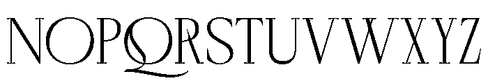 Negkomis Regular Font UPPERCASE