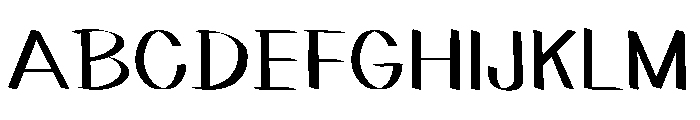 Neicruz Font UPPERCASE