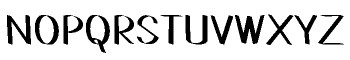 Neicruz Font UPPERCASE