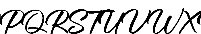 Nelagone Marker Regular Font UPPERCASE