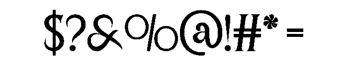 Nelho Quon Font OTHER CHARS