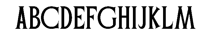 Nelho Quon Font UPPERCASE