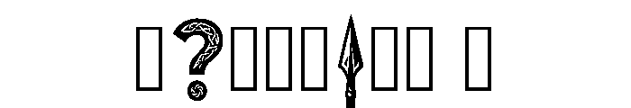 Nelia Regular Font OTHER CHARS