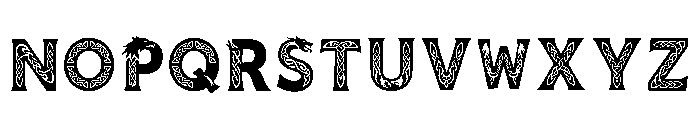 Nelia Regular Font UPPERCASE