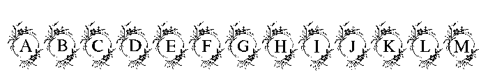 Nellflora Monogram FONT