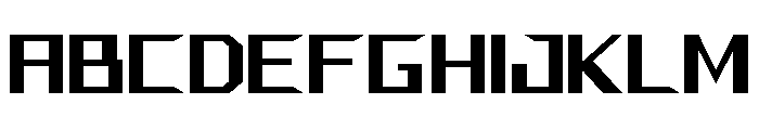 Neltrom Font UPPERCASE