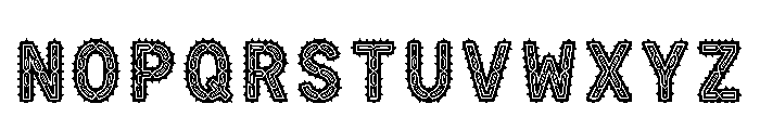 Nelya Regular Font UPPERCASE