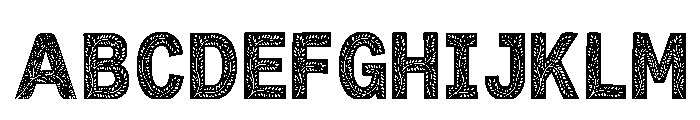 Nemesia Regular Font UPPERCASE