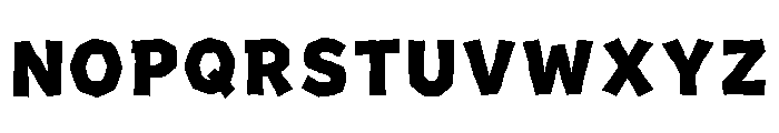 Nemog Regular Font LOWERCASE