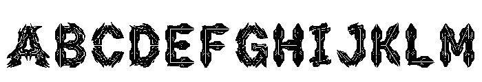 Nemunas Regular Font UPPERCASE