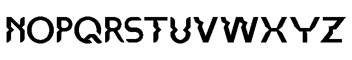 Nemuz-Regular Font LOWERCASE