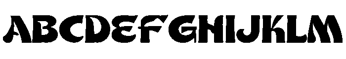 Nentra Font UPPERCASE