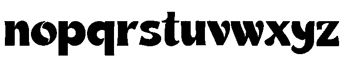 Nentra Font LOWERCASE