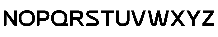 Neo Vector Regular Font UPPERCASE