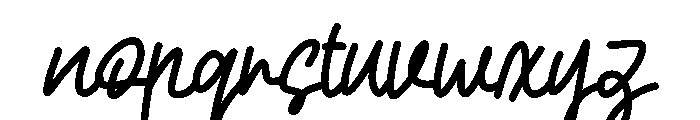 Neo Wadieng Font LOWERCASE