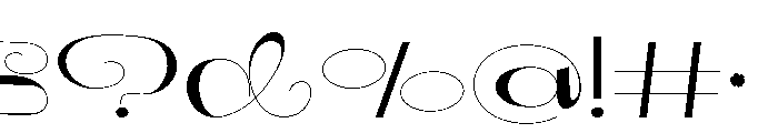 Neolume Font OTHER CHARS