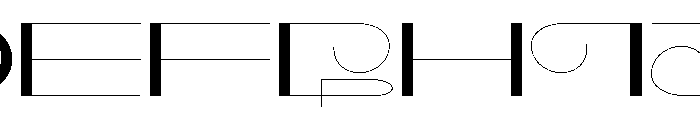 Neolume Font UPPERCASE