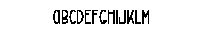Neon Color Font UPPERCASE