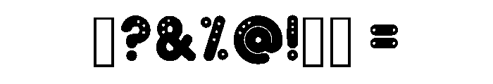 Neon Craft Regular Font OTHER CHARS