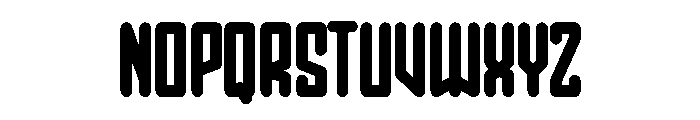 Neon Flux Bold Font UPPERCASE