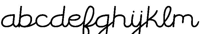 Neon Glowup Font UPPERCASE
