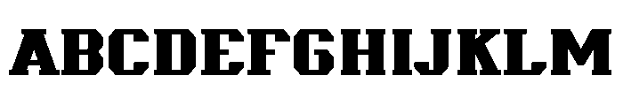 Neon Grudge Regular Font UPPERCASE