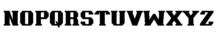Neon Grudge Regular Font LOWERCASE
