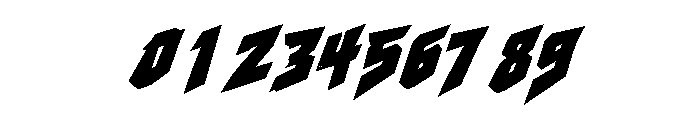 Neon Havoc Font OTHER CHARS