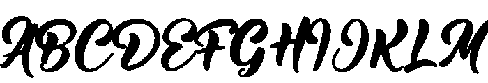Neon Parade Regular Font UPPERCASE