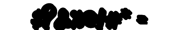 Neon Parade Shadow Extrude Font OTHER CHARS