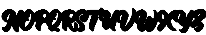 Neon Parade Shadow Font UPPERCASE