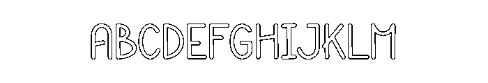 Neon Santa Font UPPERCASE