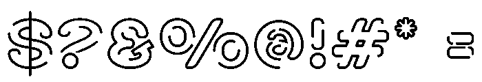 Neon Sepat Font OTHER CHARS