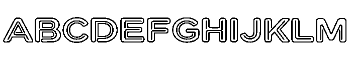 Neon Smash Font UPPERCASE