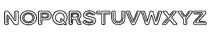 Neon Smash Font LOWERCASE