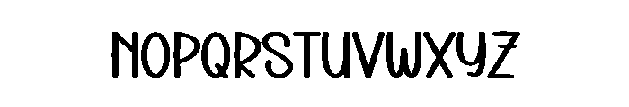 Neon Star Font UPPERCASE