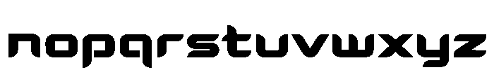 Neon Sunset Font LOWERCASE