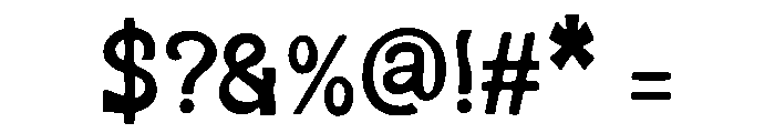 Neon Tube Font OTHER CHARS