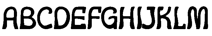 Neon Tube Font UPPERCASE