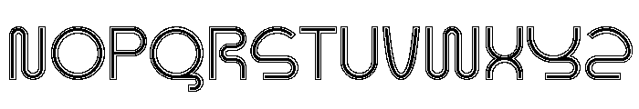 Neon Yiwe Font LOWERCASE