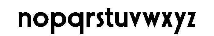 Neostica Regular Font LOWERCASE