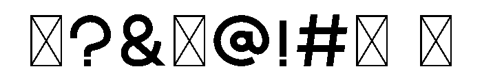 Neotura Font OTHER CHARS