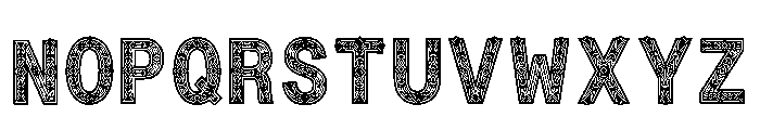 Nepal Regular Font UPPERCASE