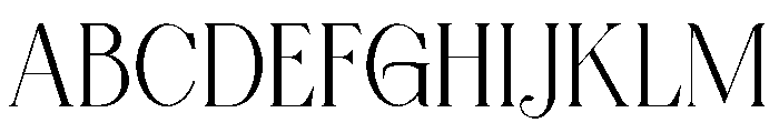 Neqva Font UPPERCASE