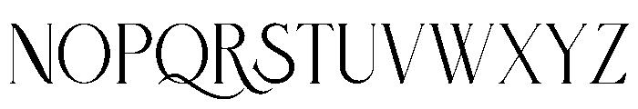 Neqva Font UPPERCASE