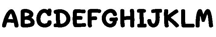 NerdNerd Bold Font UPPERCASE
